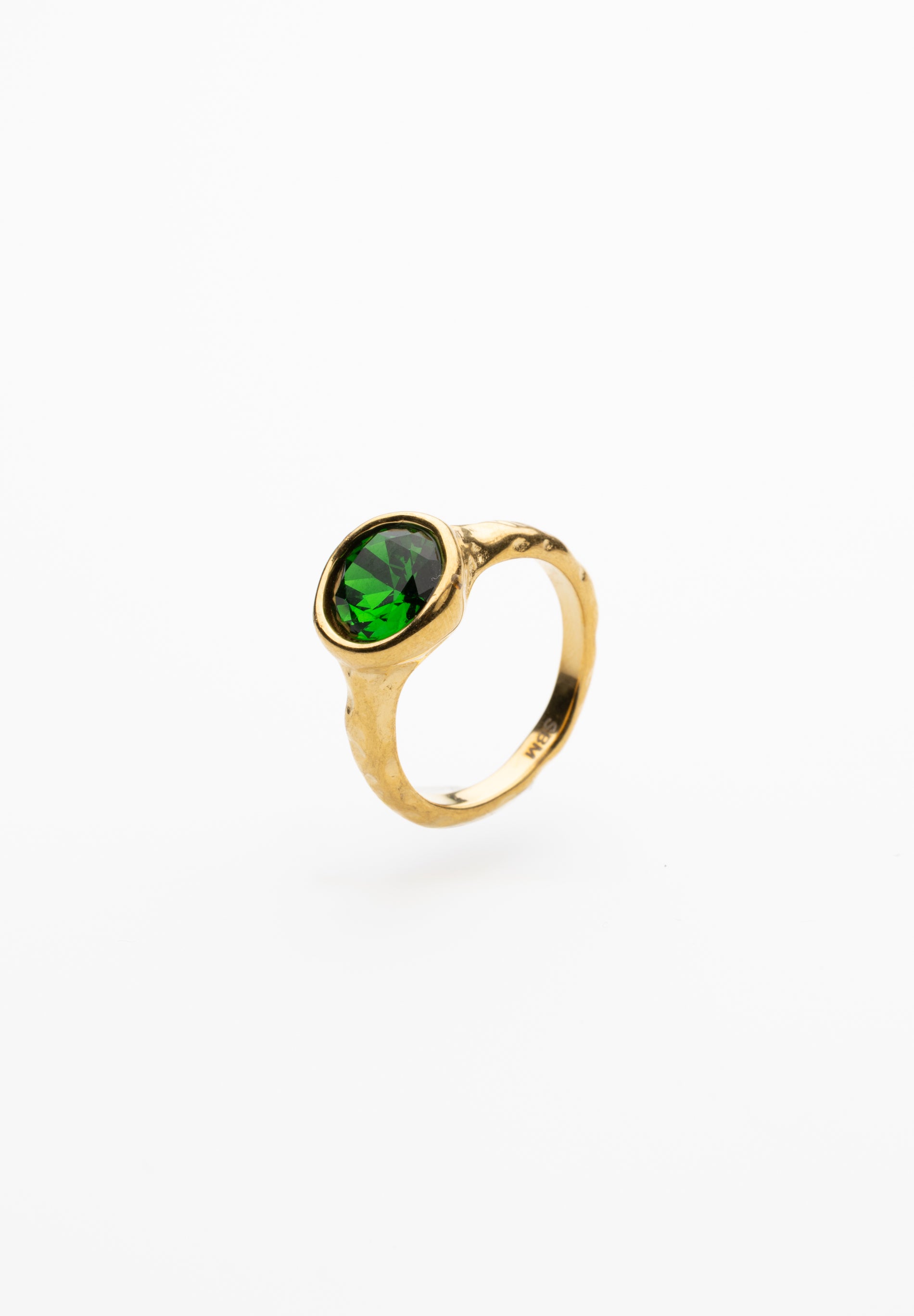 Round Crystal Ring