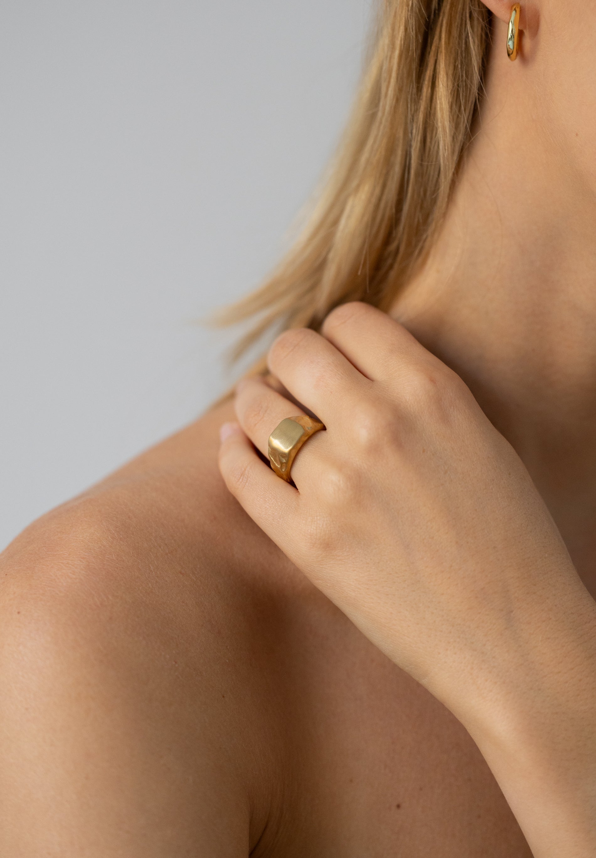 Square Wax Seal Ring