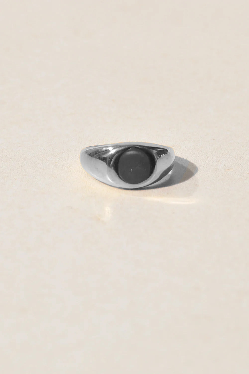 Mini anello rotondo personalizzabile (mignolo)