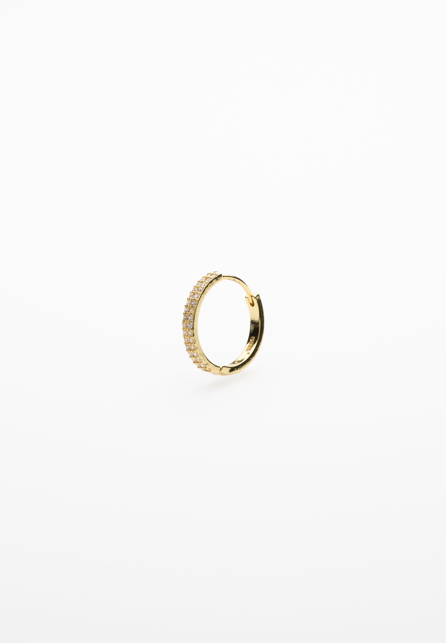 Microzircon earring 16 mm