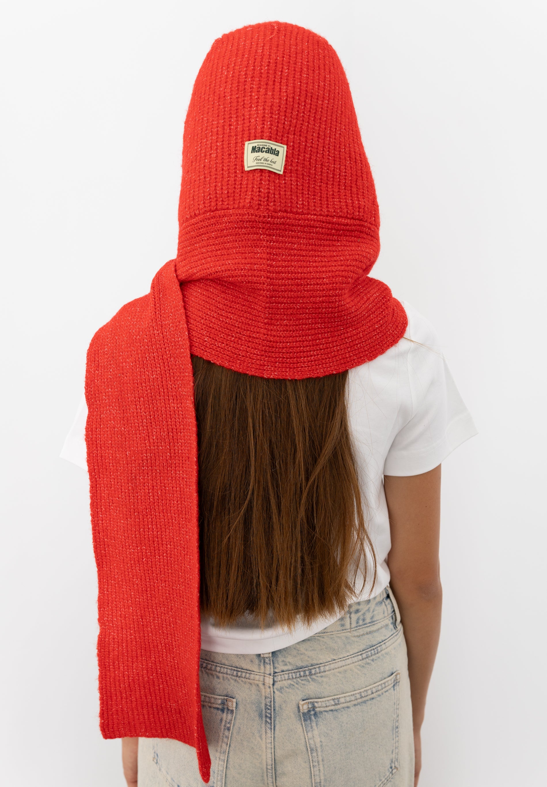 Balaclava Scarf Red
