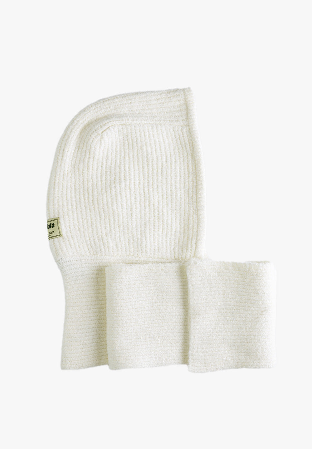 White Balaclava Scarf