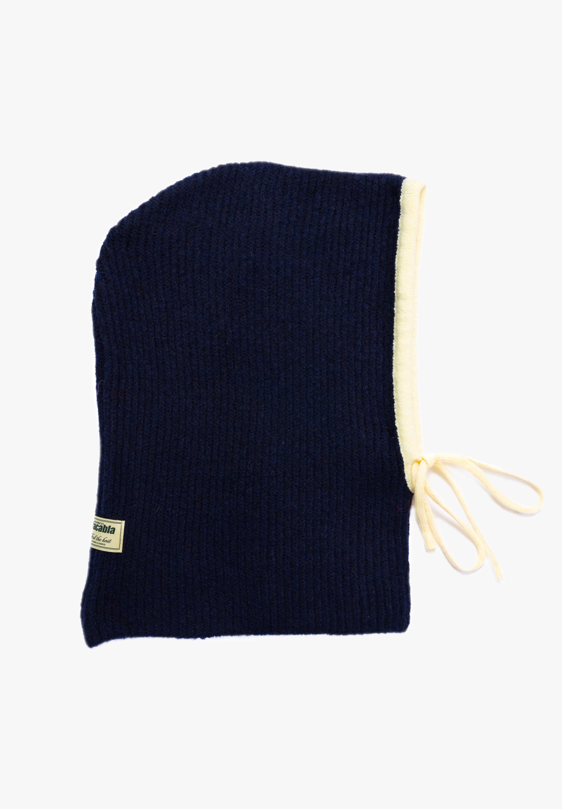 Navy and Butter Balaclava