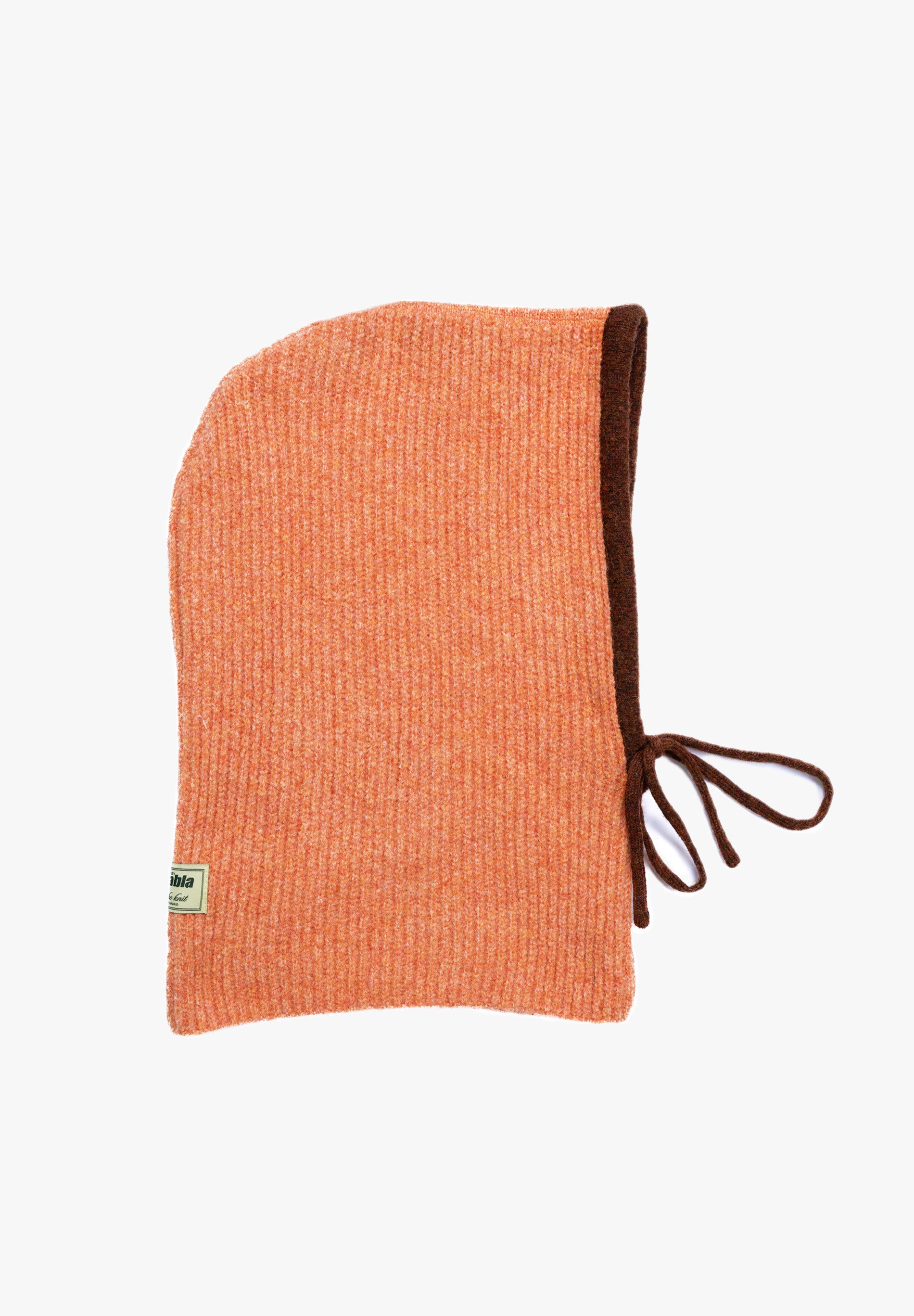 Brown and Orange Balaclava
