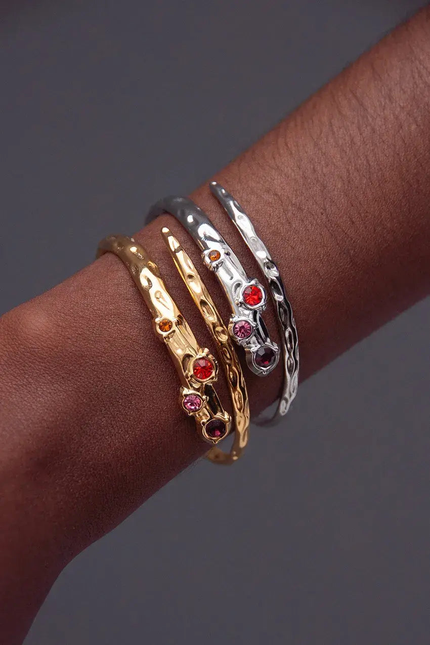 Brazalete Textura Circonitas
