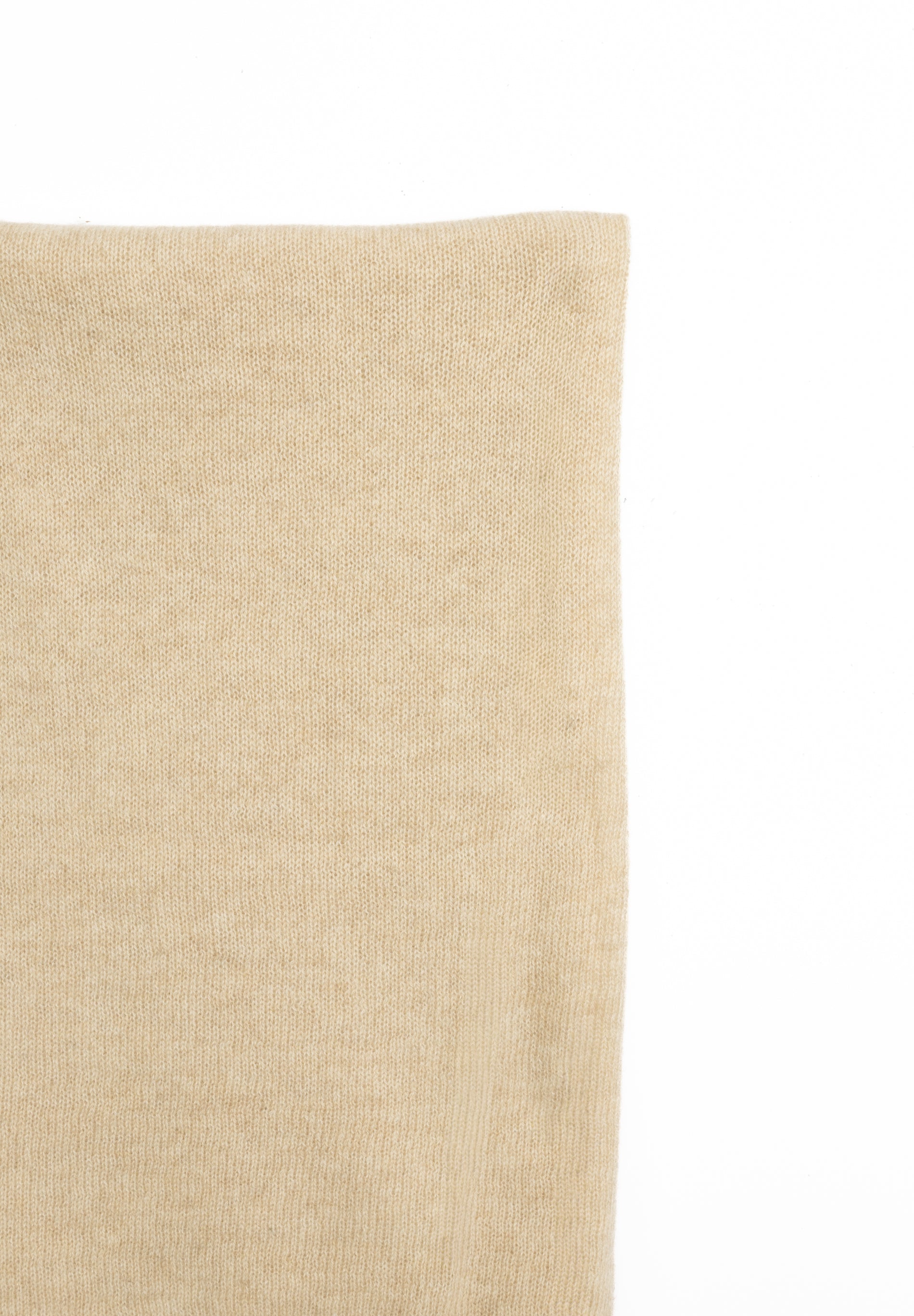 100% Cashmere Beige Scarf