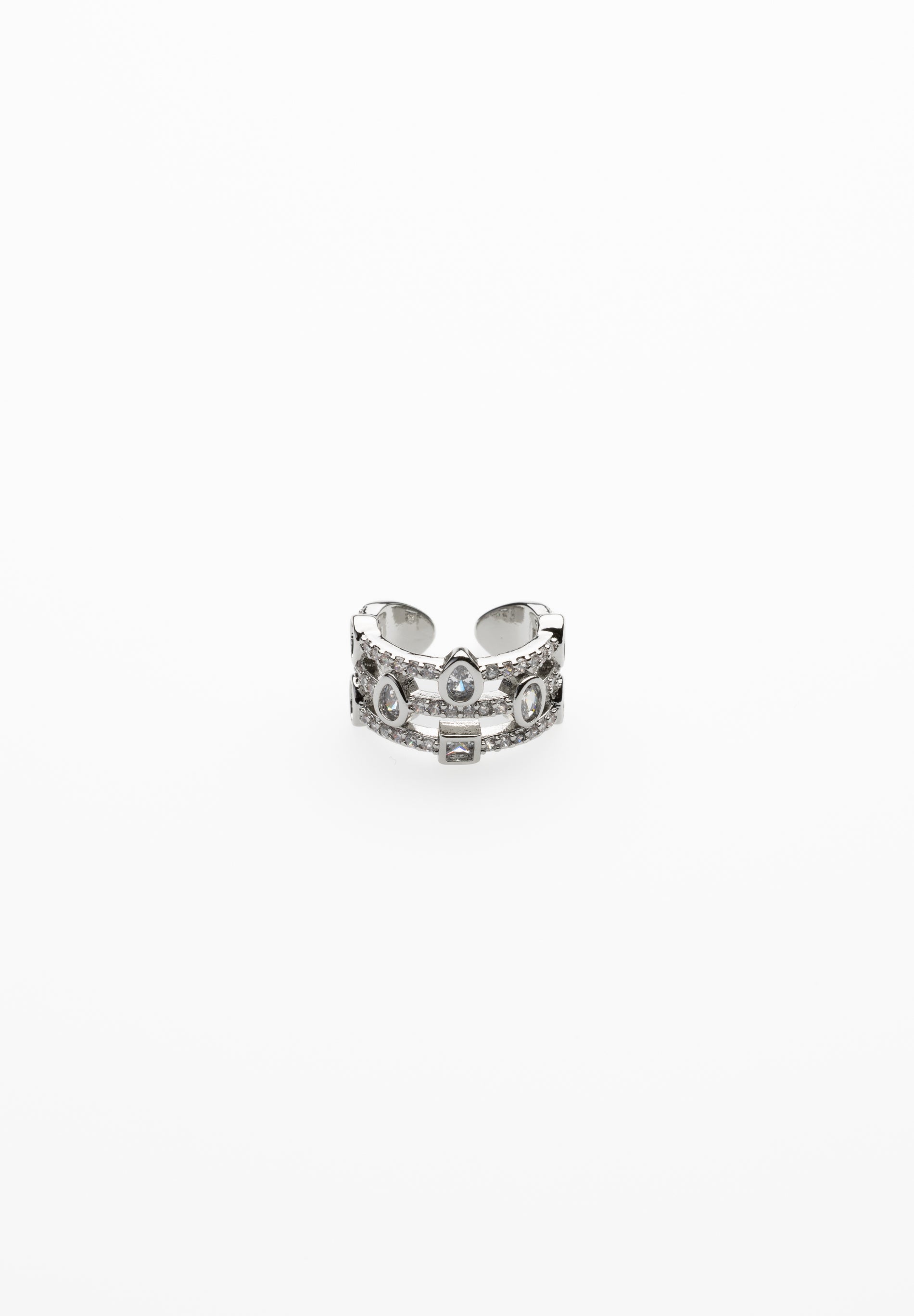 Multi Zirconia Earcuff