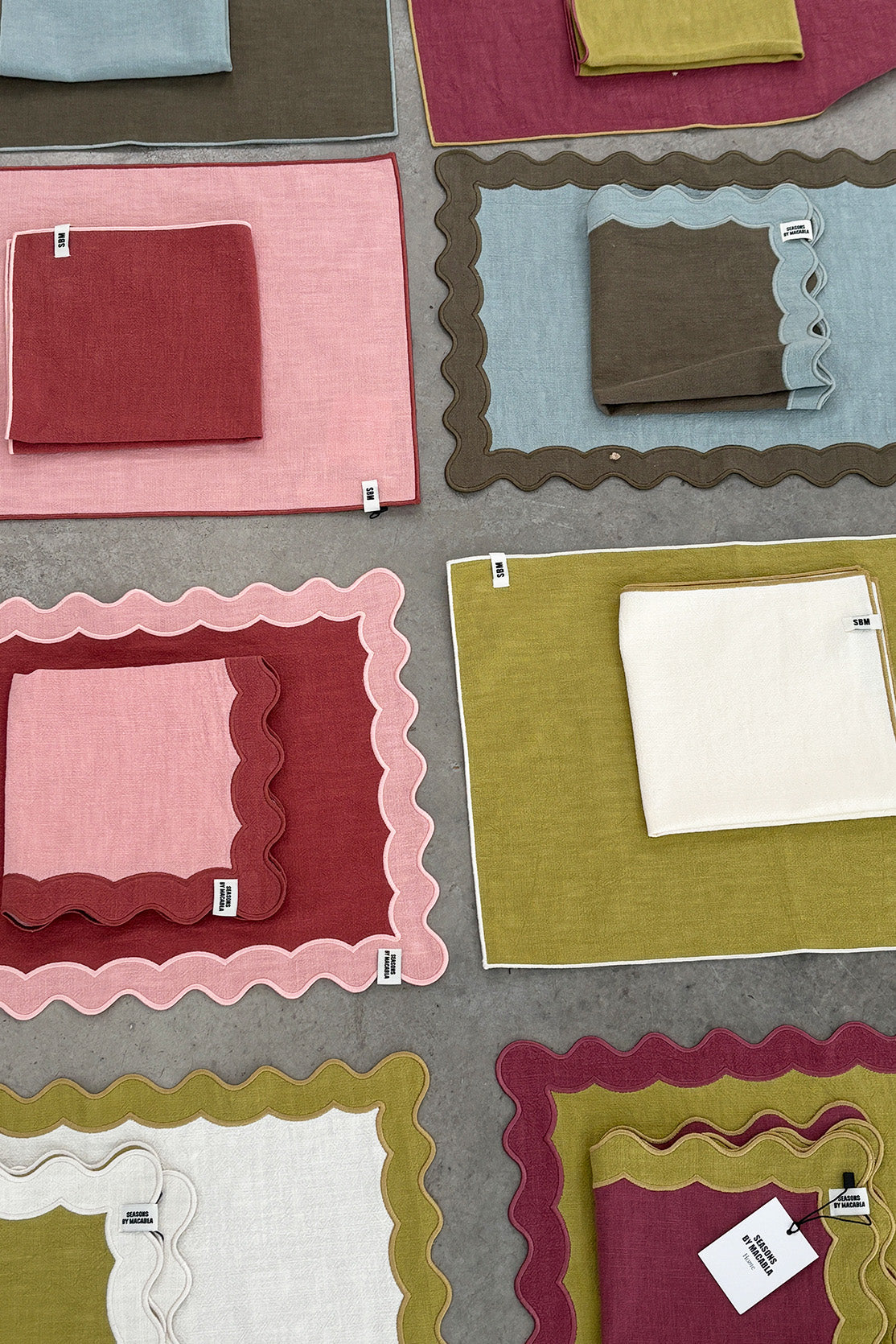 Set De Table Uni Pistache