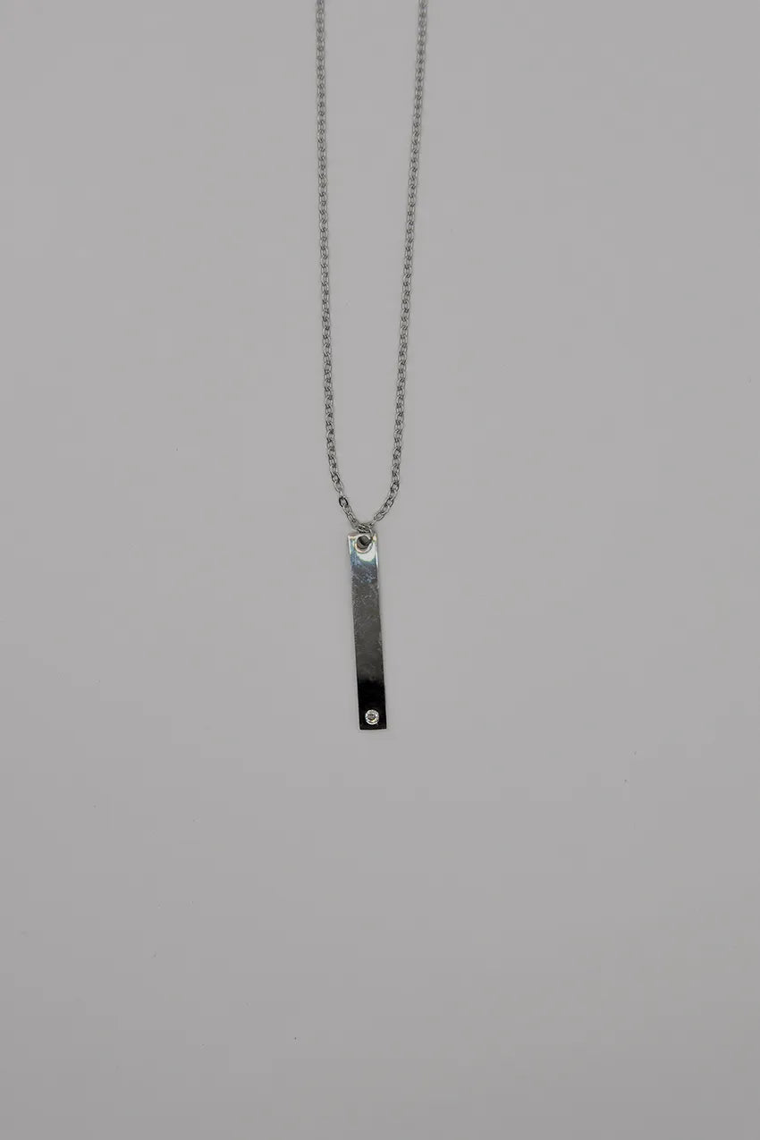 Long Zircon Necklace