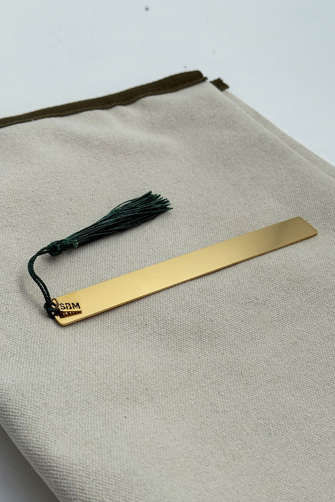 Customizable Green Bookmark