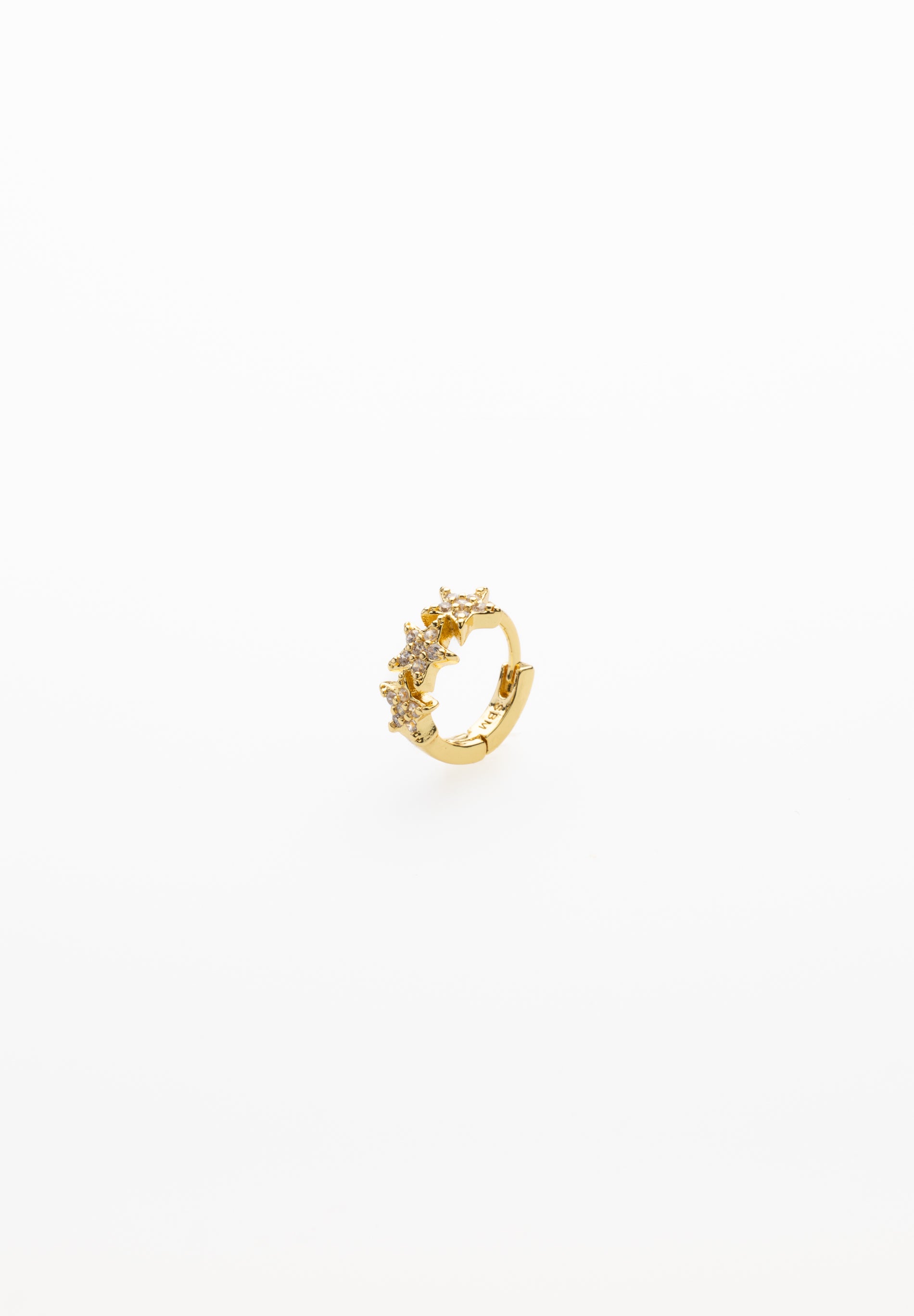 Mini Zircon Star Hoop (Unit)