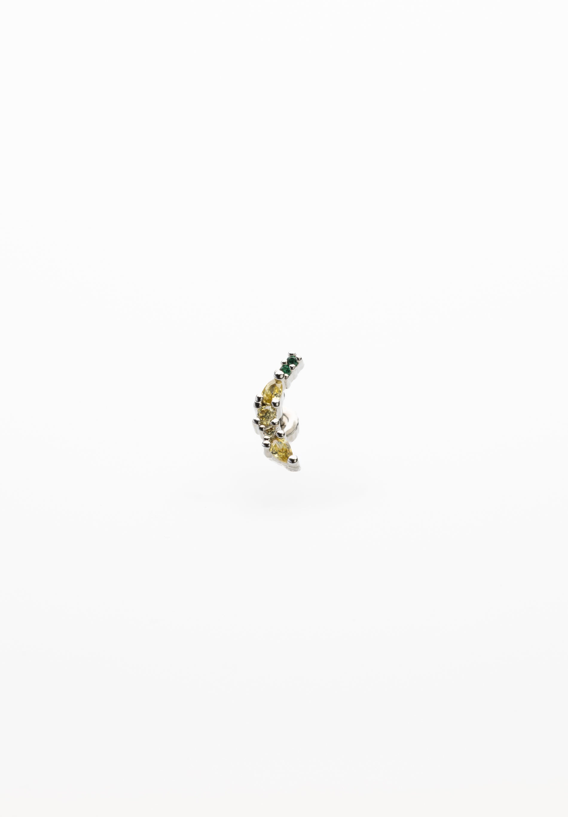Mini Boucles d’Oreilles Épi Vertes