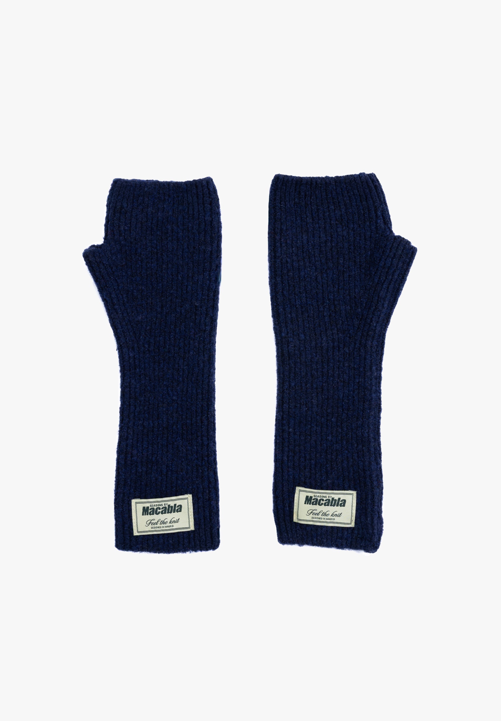 Navy Blue Mittens