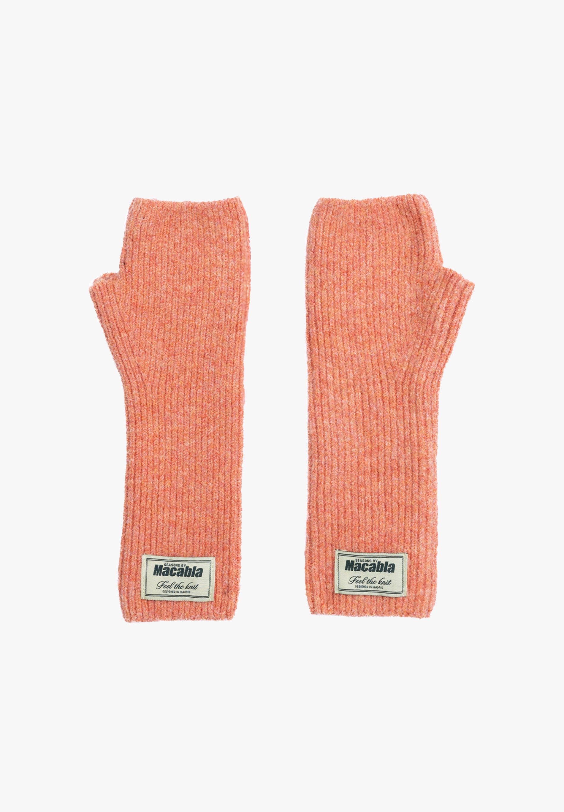 Orange Mittens