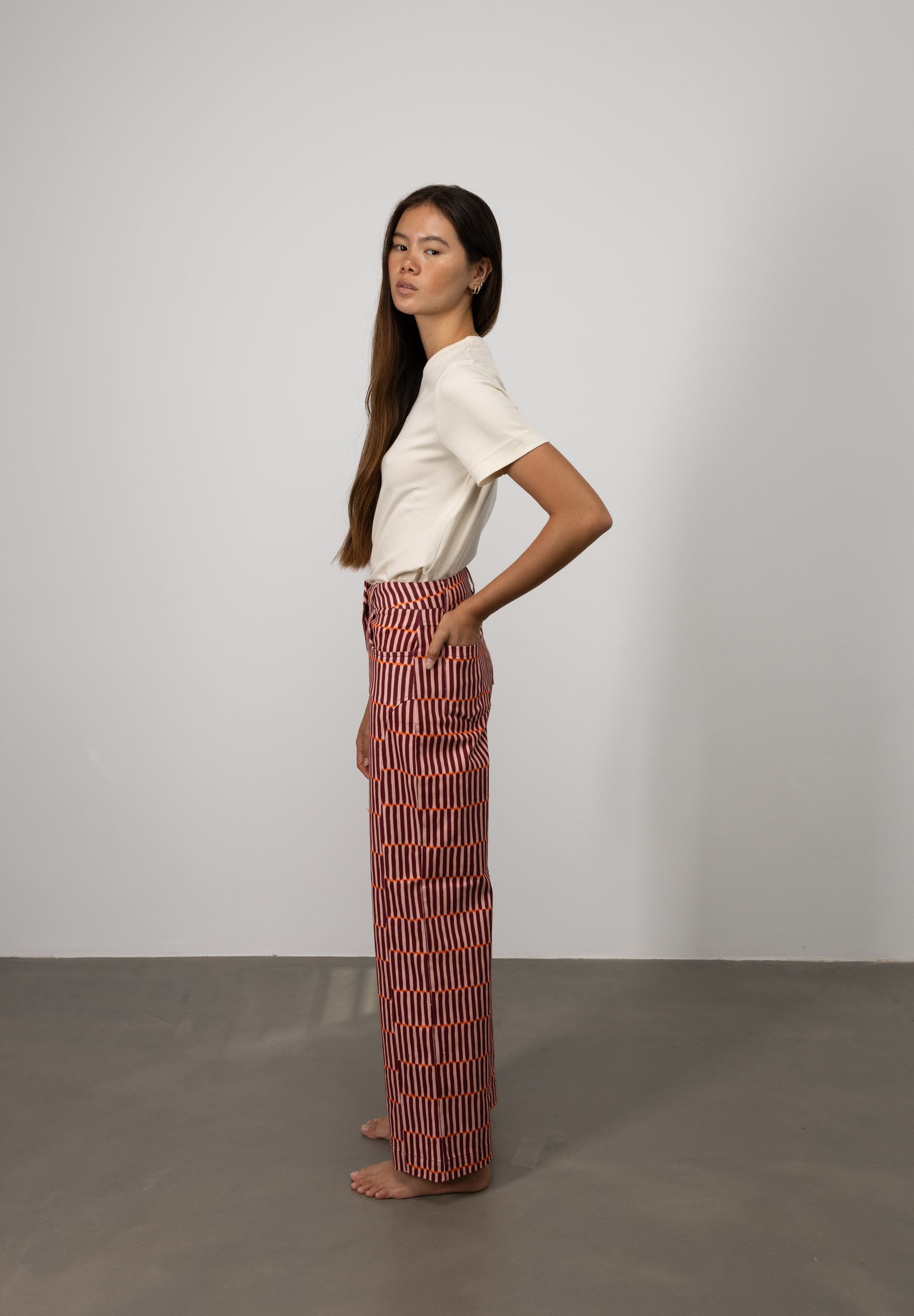 Pantalón Recto Berry