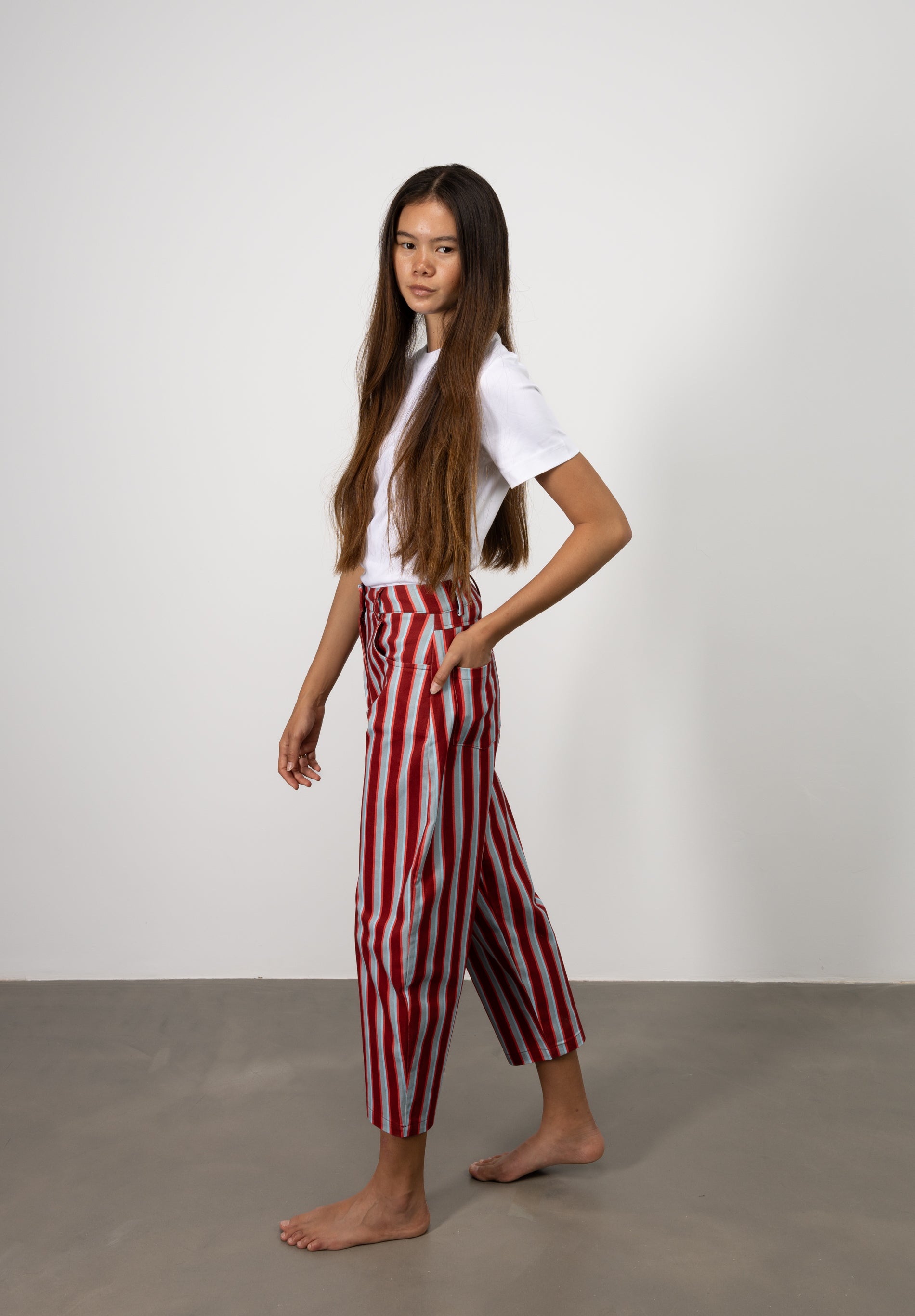 Pantalón Balloon Burgundy Blue