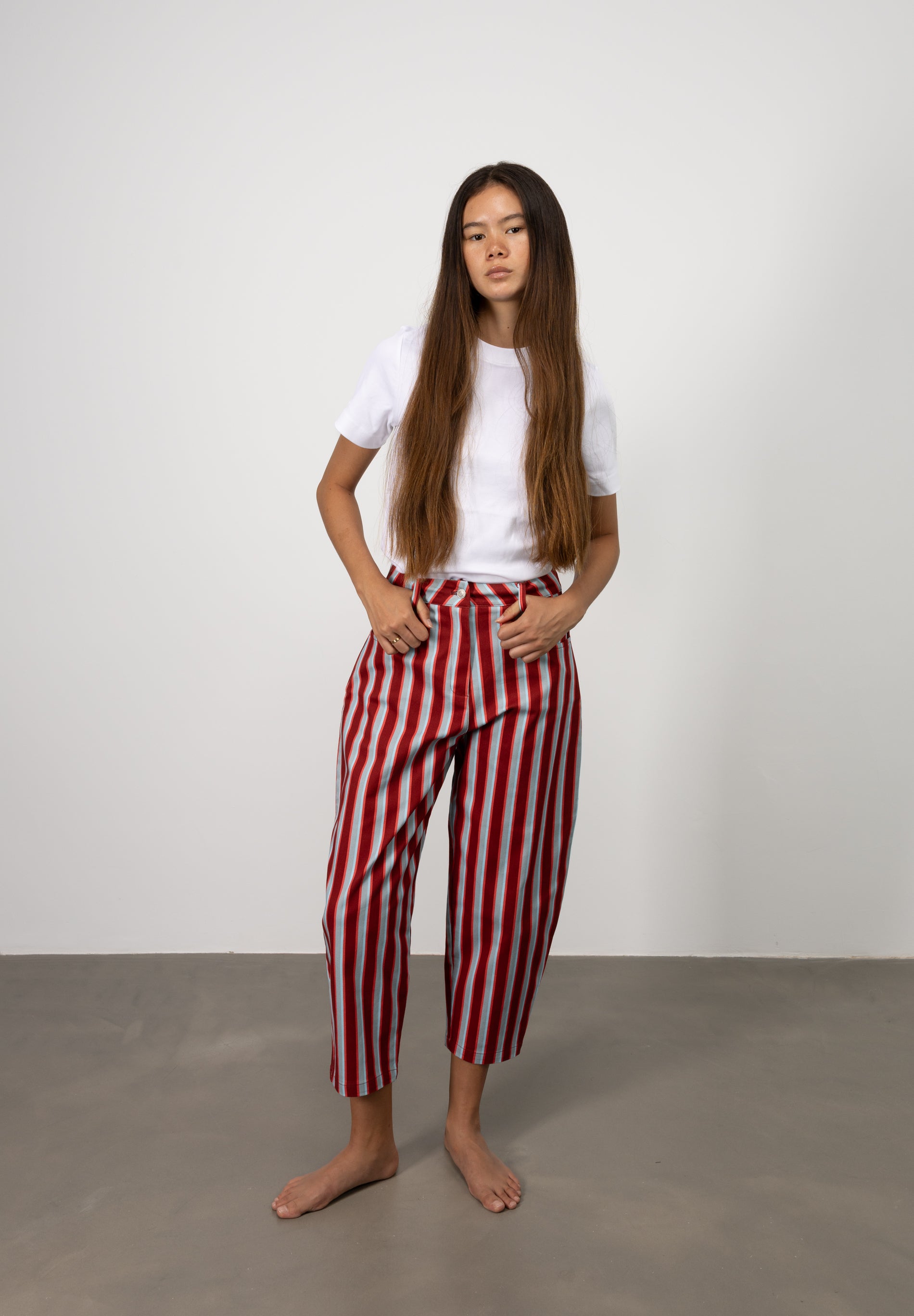 Pantalón Balloon Burgundy Blue