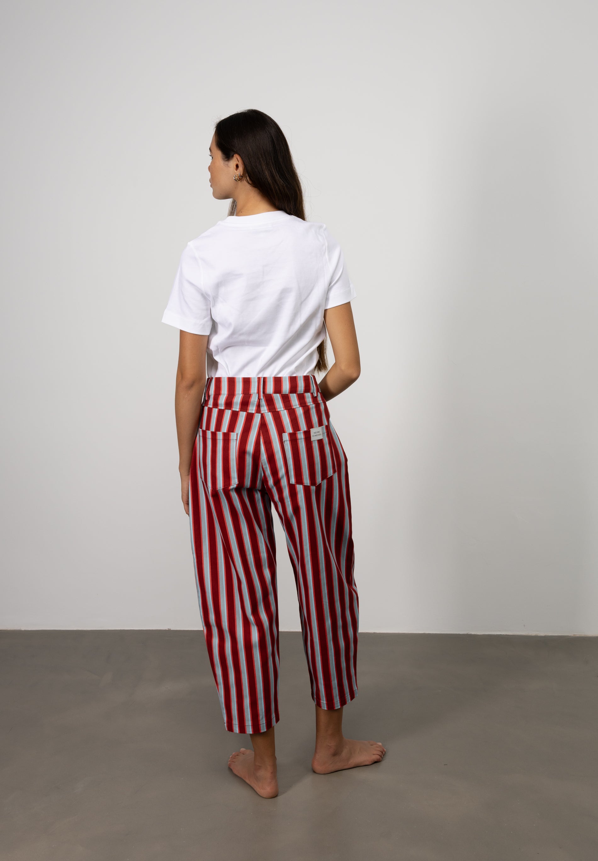 Pantalón Balloon Burgundy Blue