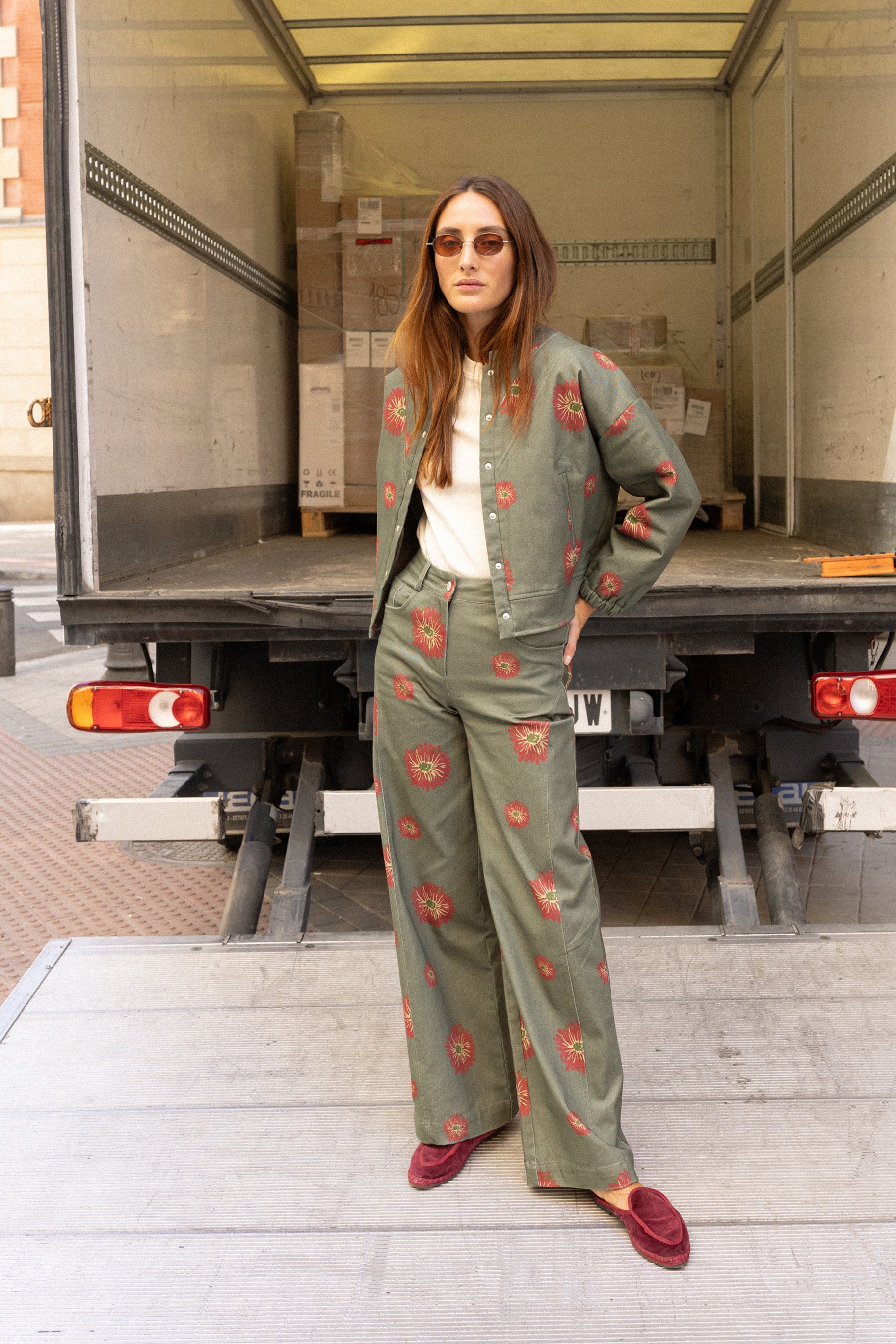 Camelia Straight Trousers