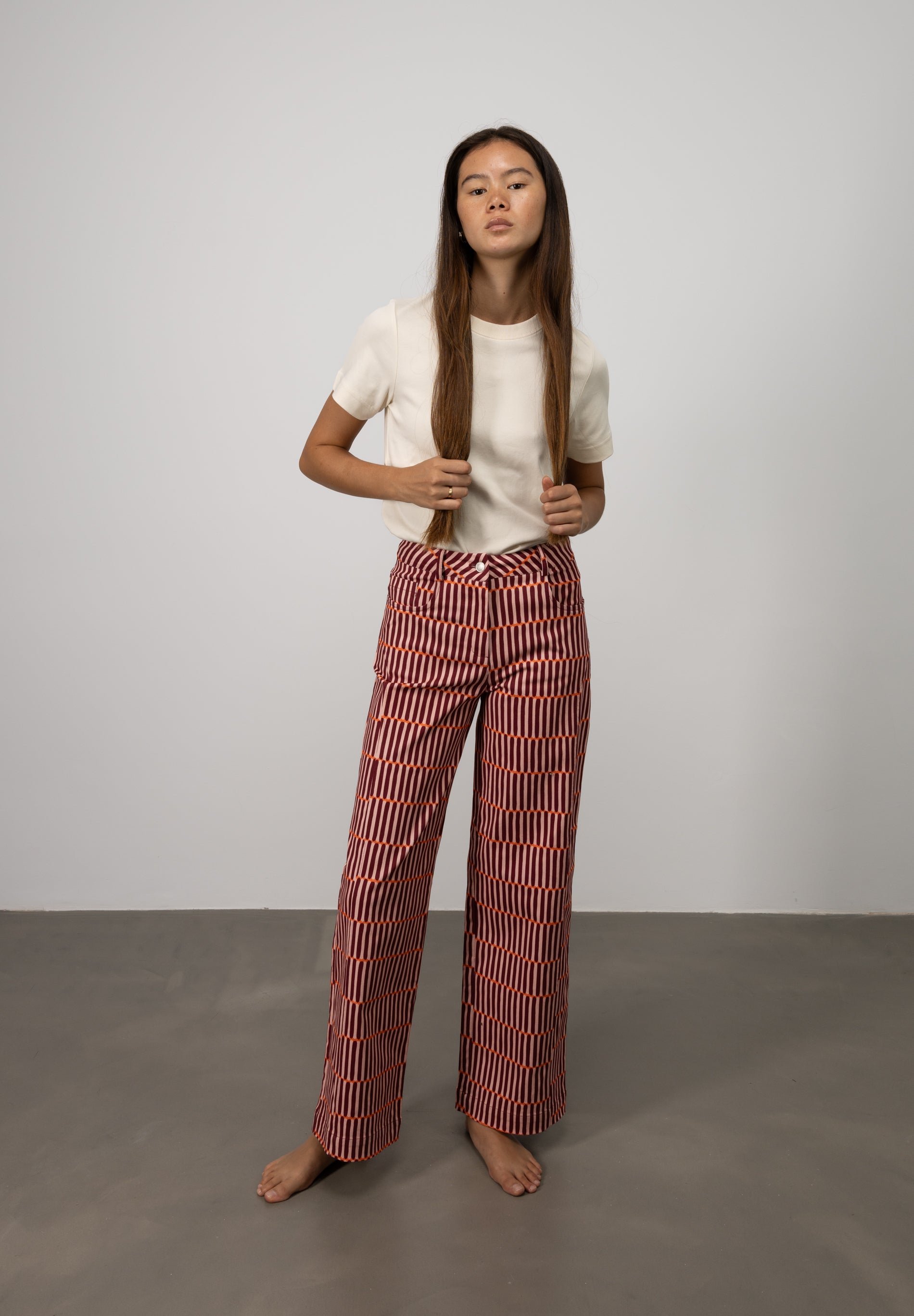 Pantalón Recto Berry