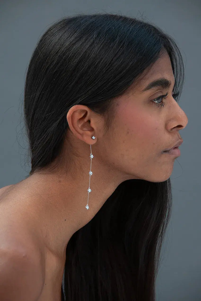 Pendientes Desmontable Circons Par