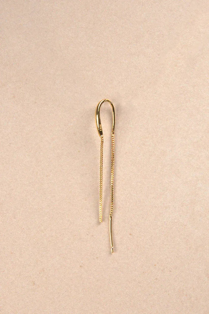 Boucle d'oreille à Double Chaîne (Unité)