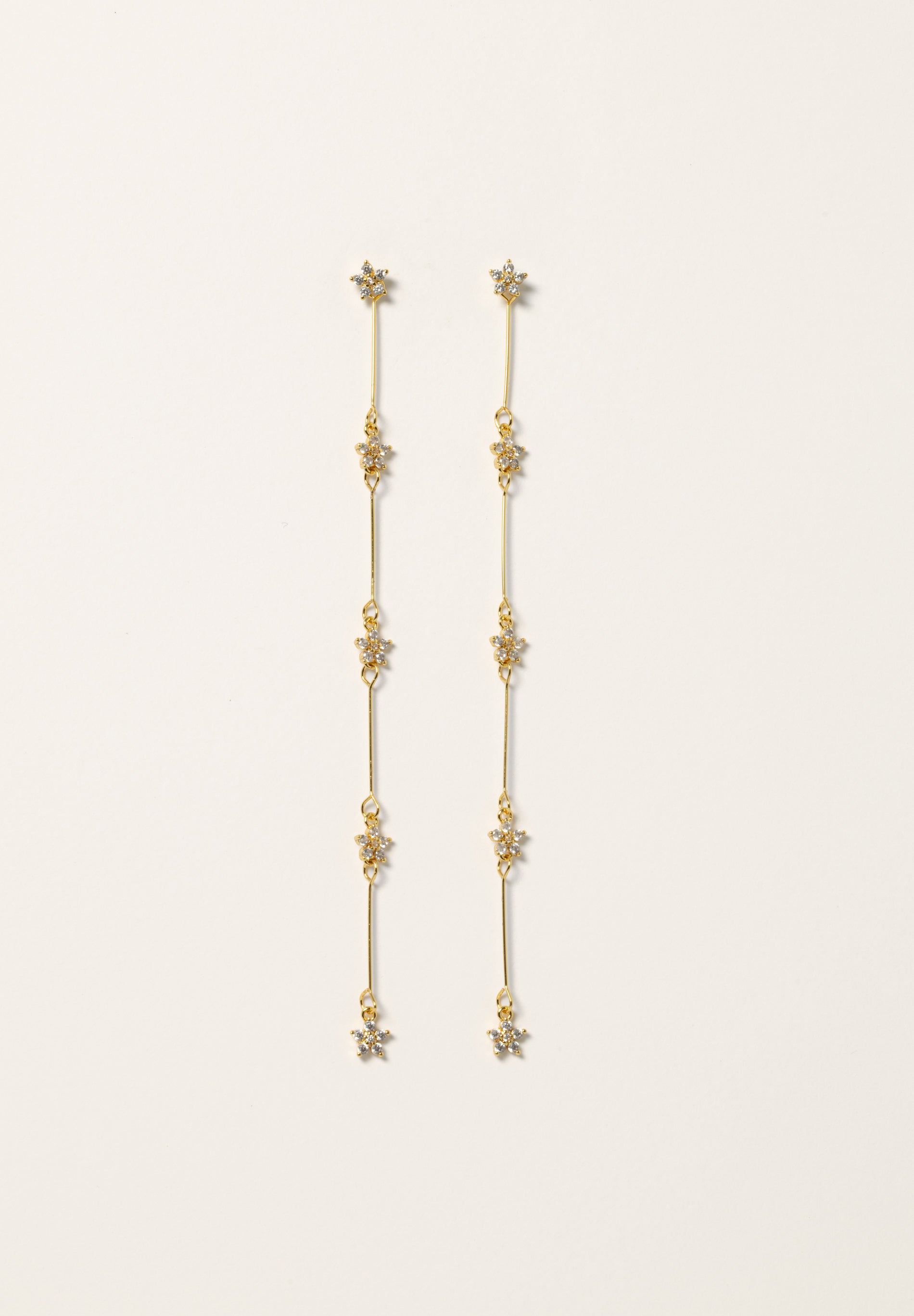 Detachable Flower Earrings
