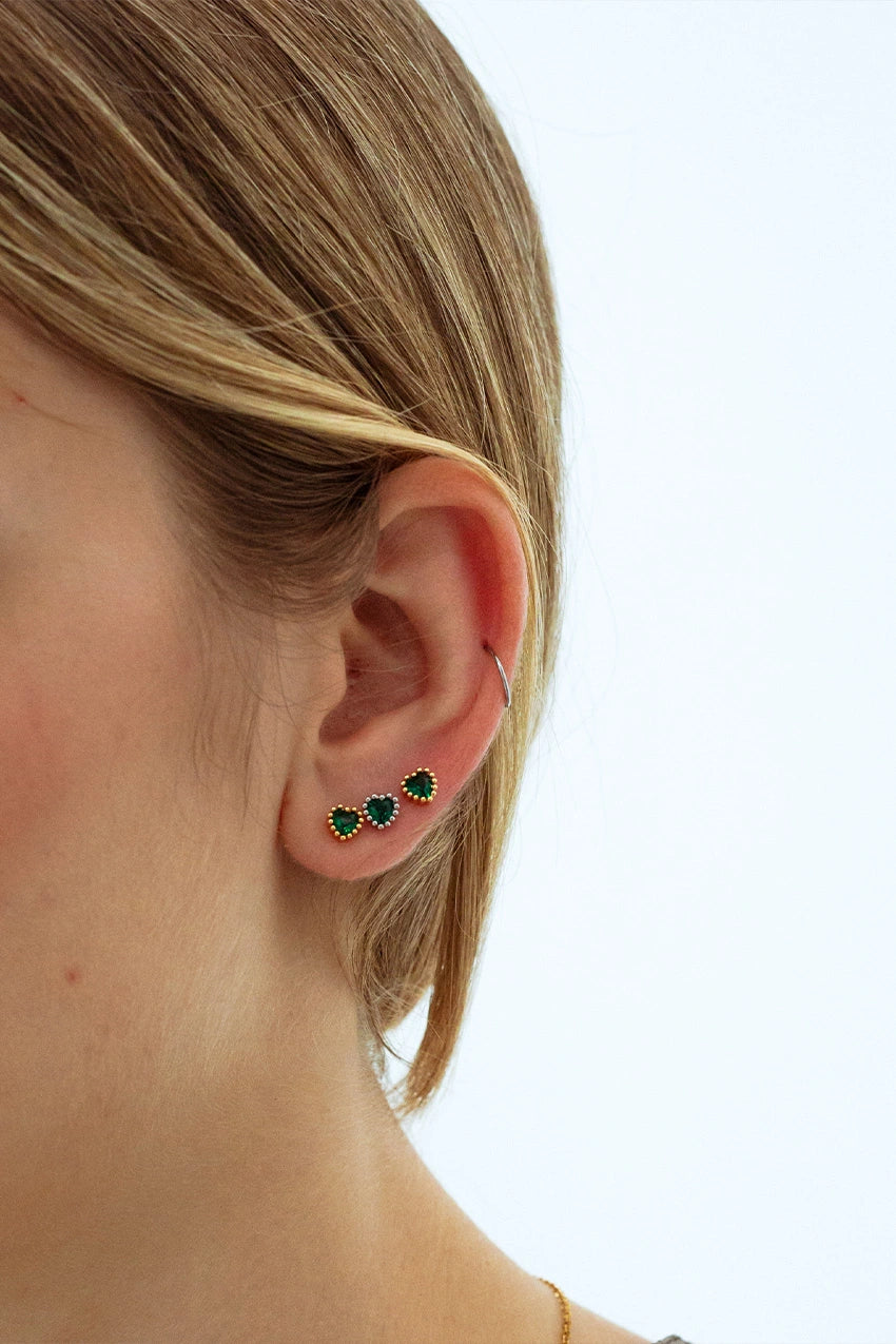Orecchino Mini Zircone Colore (Unità)