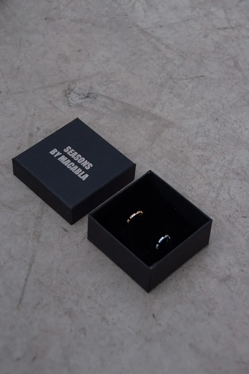 Ensemble de boucles d'oreilles en zircone
