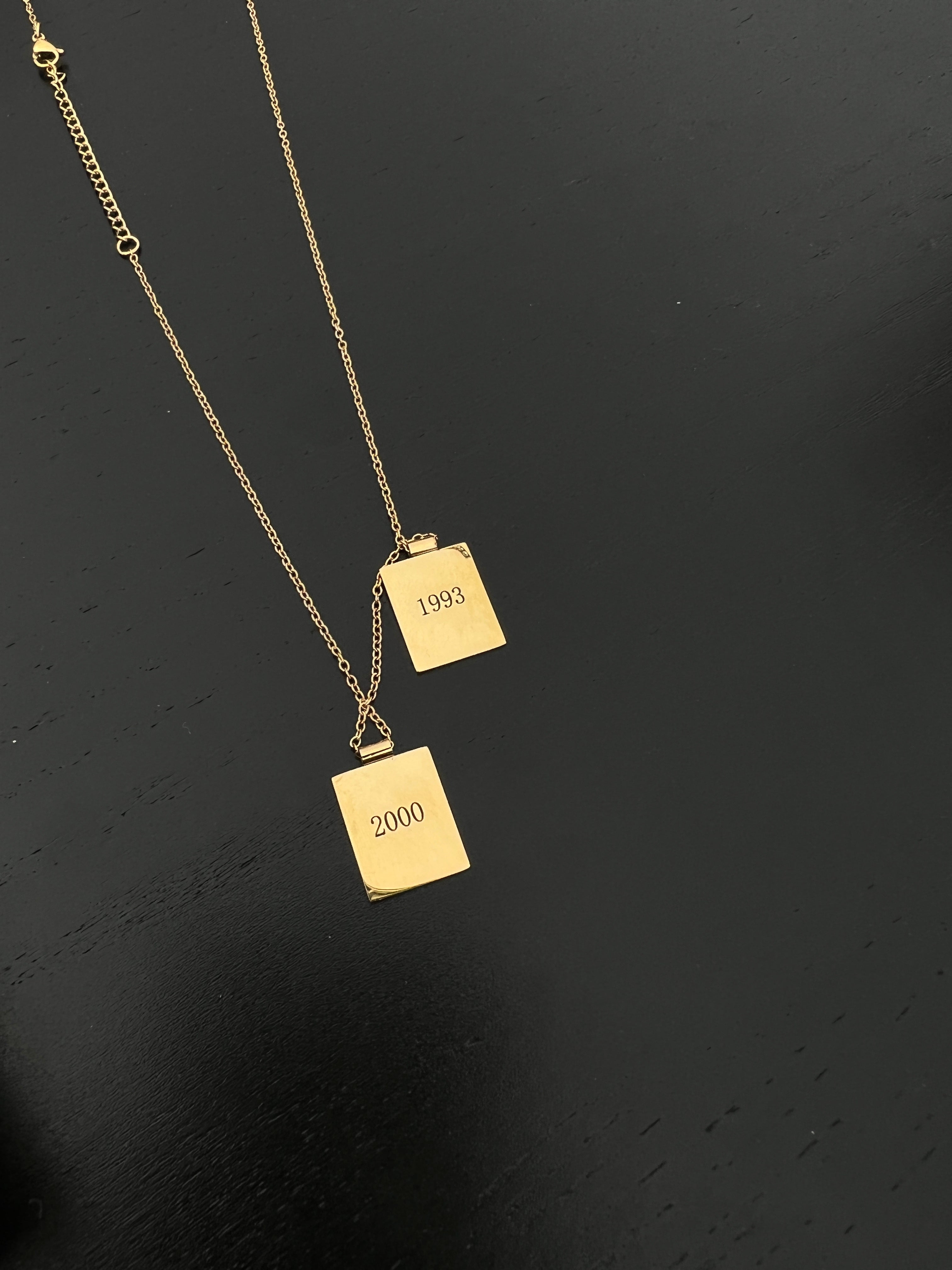 Collar Chapita Doble